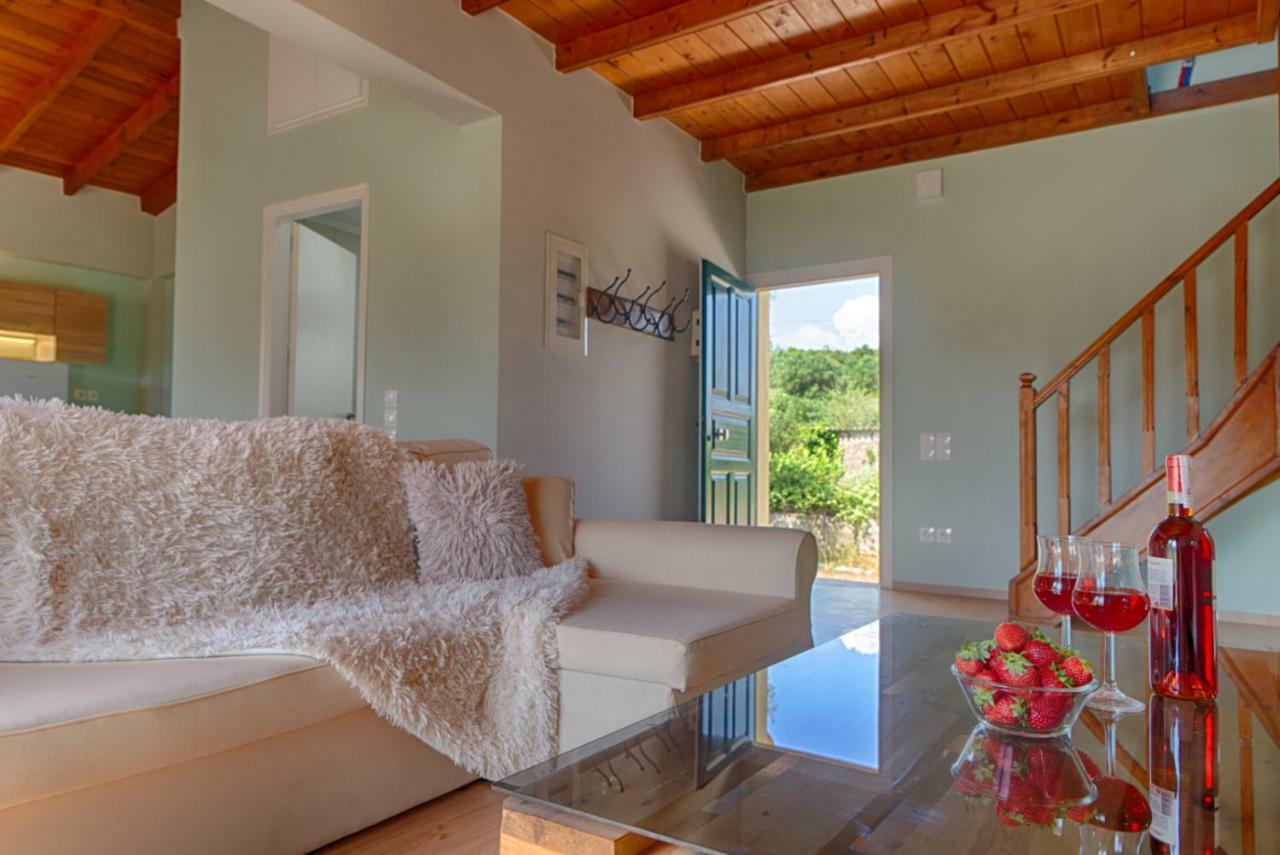 Modern Eco Friendly Villa Close To Town Pelekas Exteriér fotografie